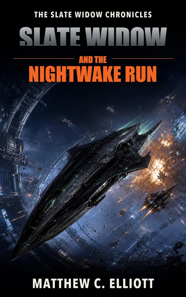 Cover of Slate Widow and the Nightwake Run by Matthew C. Elliott